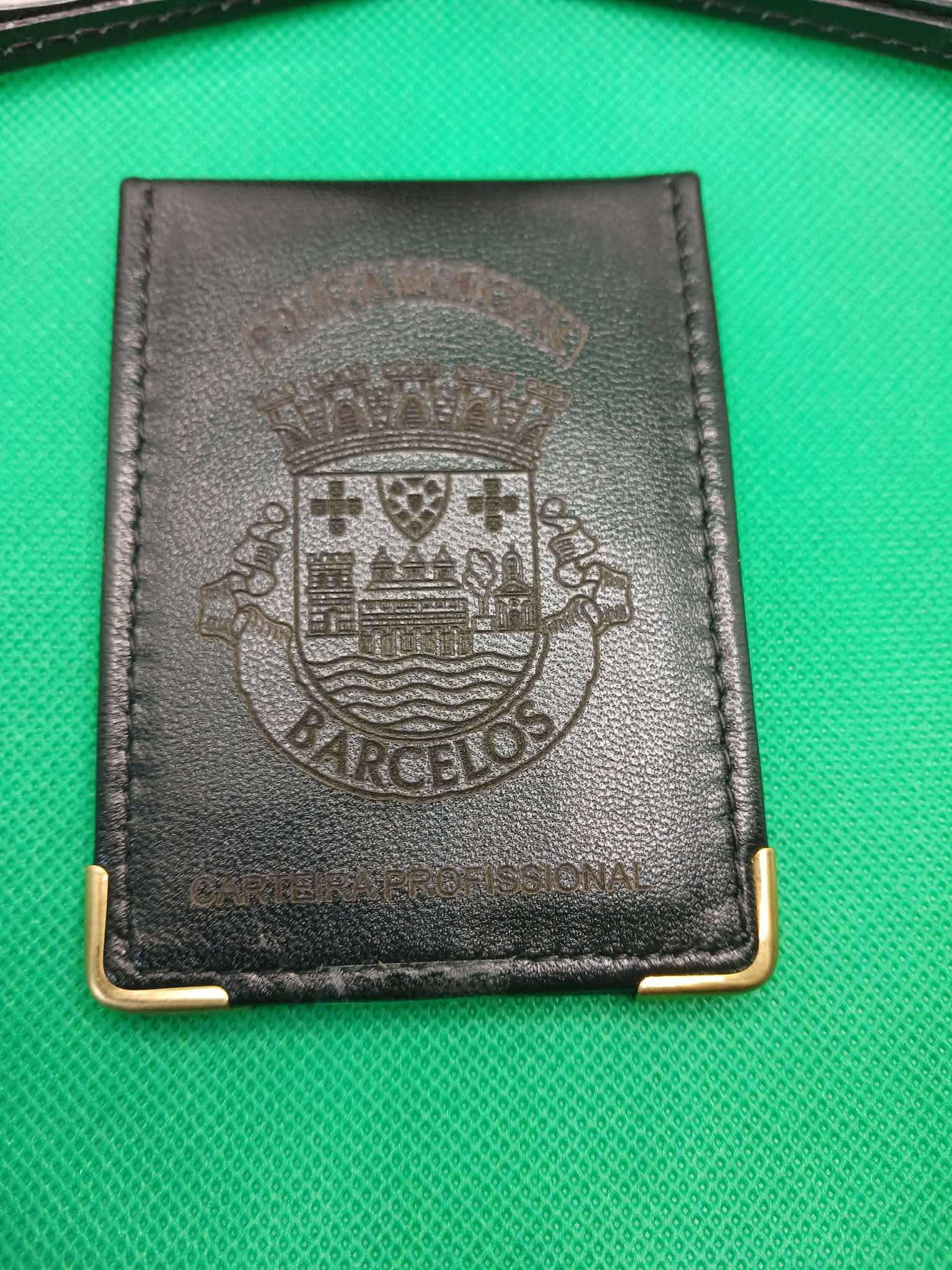 Carteira Polícia Municipal Barcelos com gravação