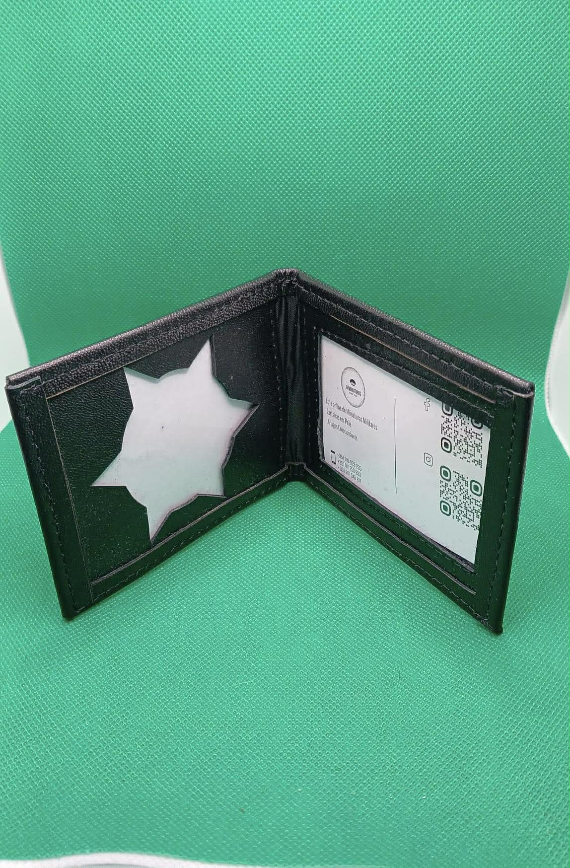 Carteira Guarda Prisional com gravação