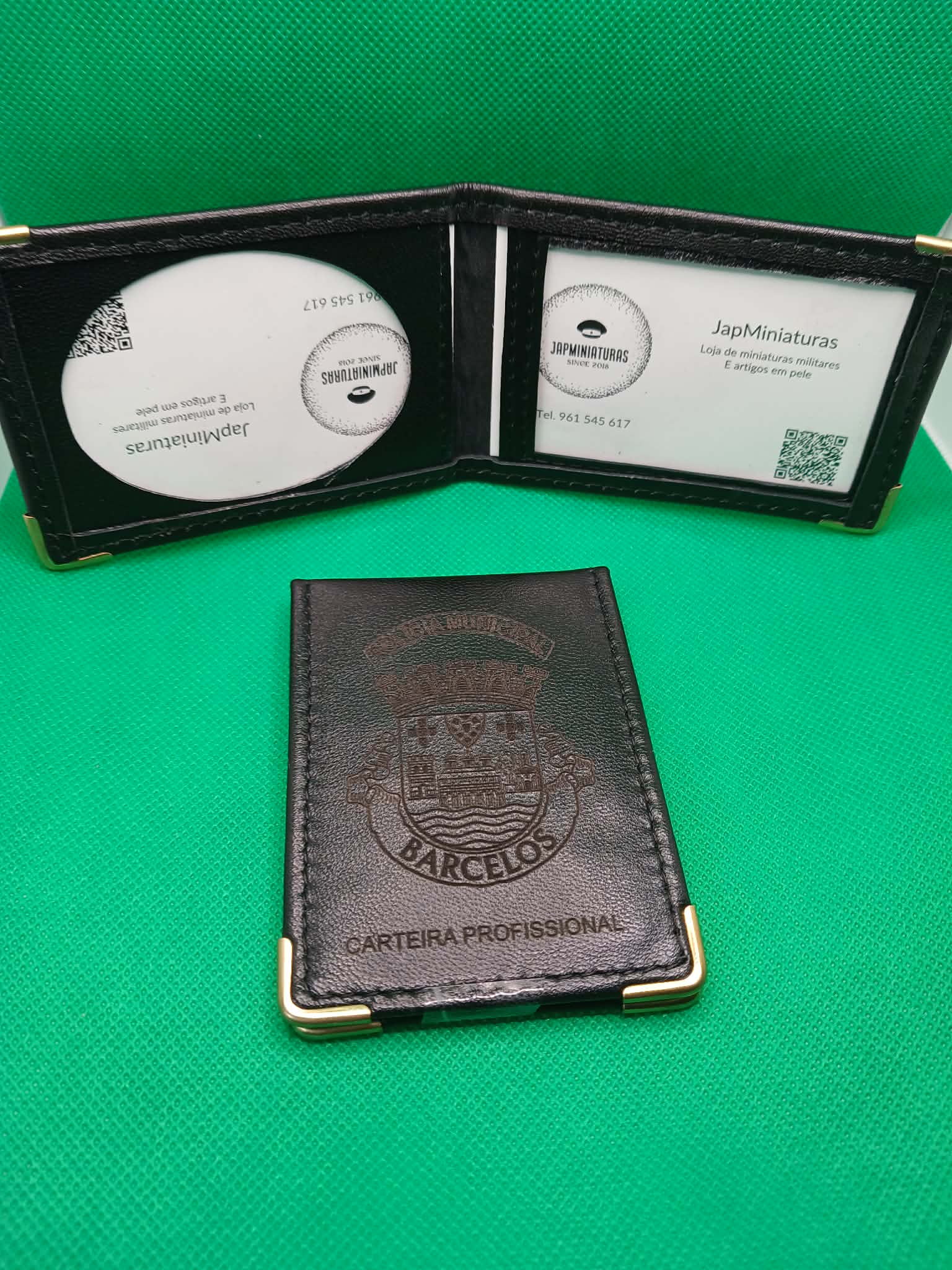Carteira Polícia Municipal Barcelos com gravação
