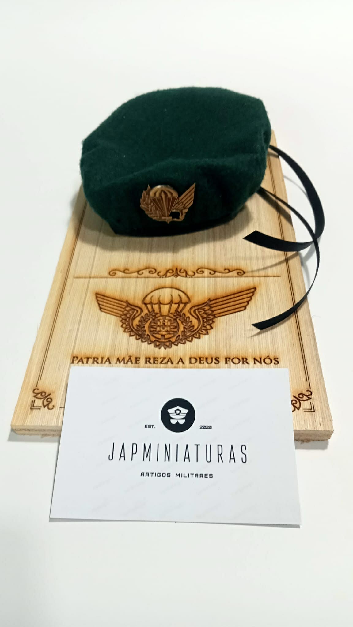 Boina miniatura dos Paraquedistas Portugueses